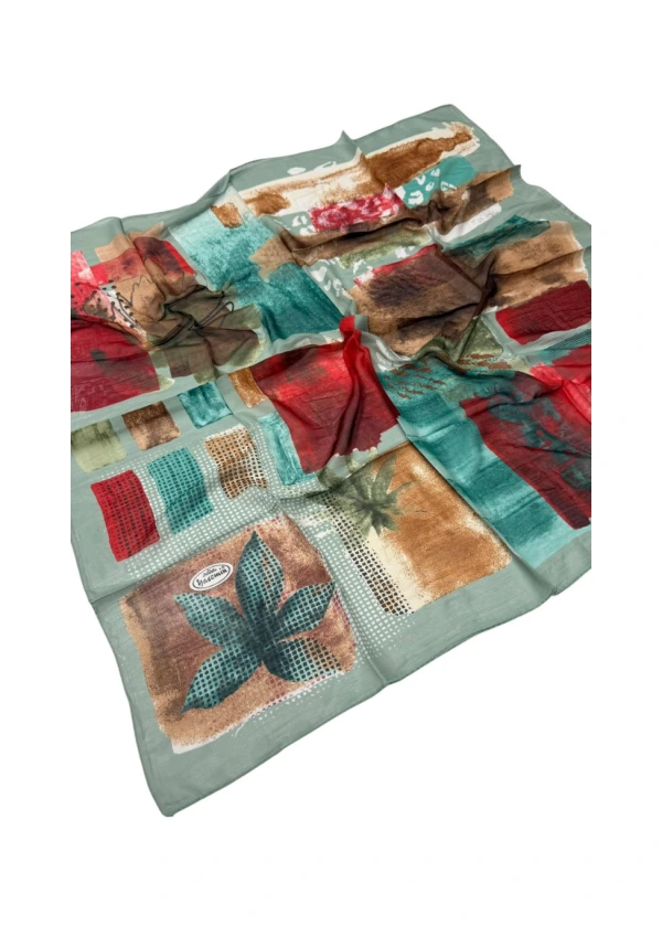  Yasemin Dikişli Elegance Eşarp Yazma-bc14