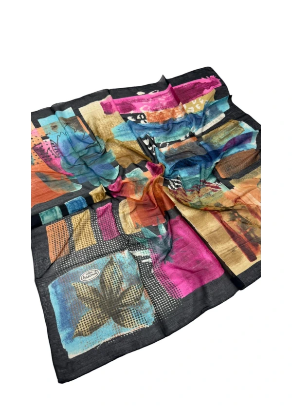  Yasemin Dikişli Elegance Eşarp Yazma-bc17