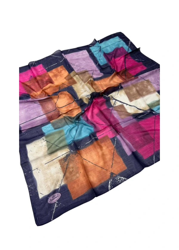 Yasemin Dikişli Elegance Eşarp Yazma-bd10