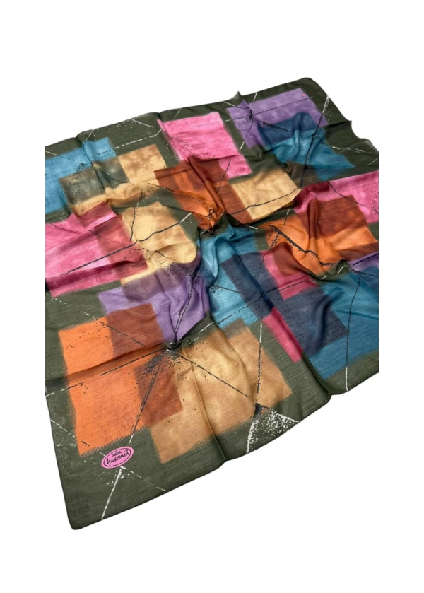 Yasemin Dikişli Elegance Eşarp Yazma-bd11