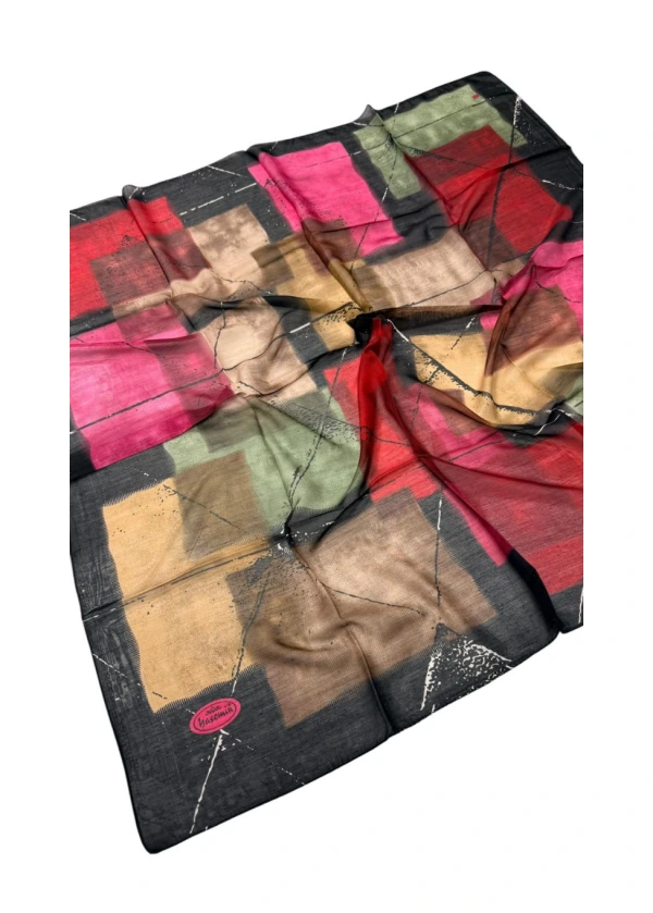 Yasemin Dikişli Elegance Eşarp Yazma-bd13