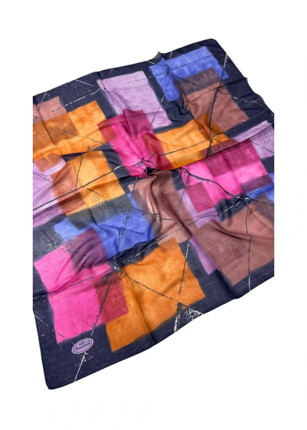 Yasemin Dikişli Elegance Eşarp Yazma-bd14