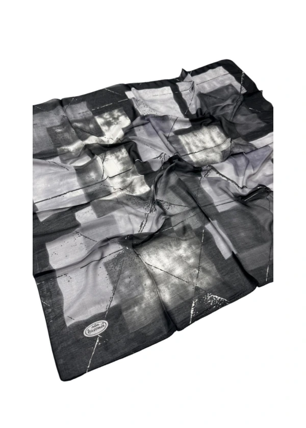 Yasemin Dikişli Elegance Eşarp Yazma-bd16