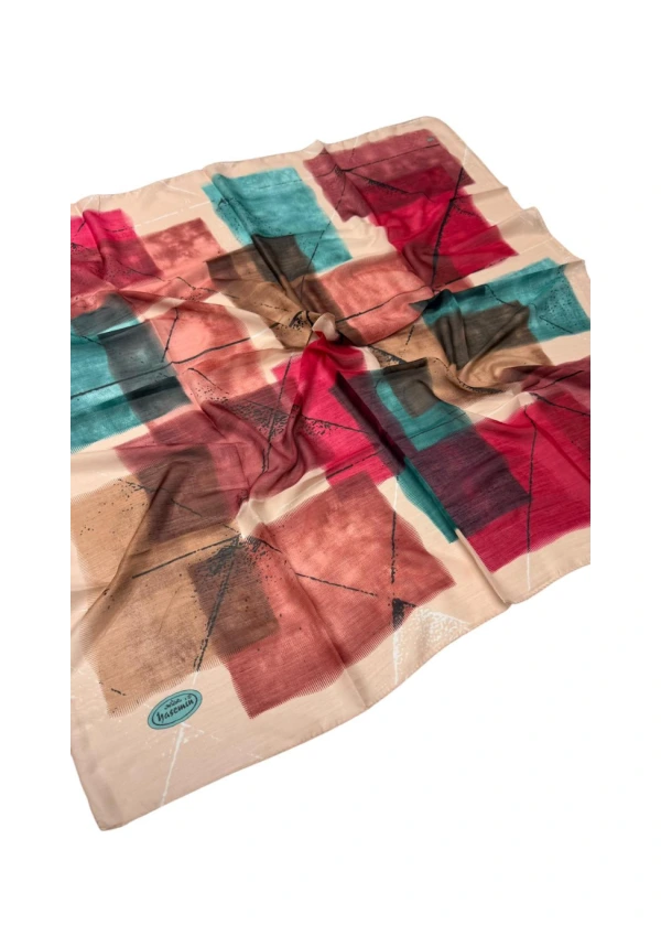 Yasemin Dikişli Elegance Eşarp Yazma-bd18