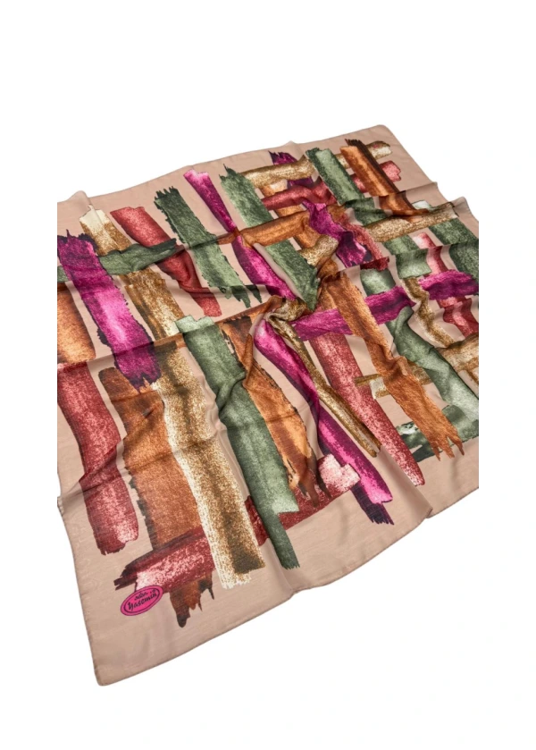 Yasemin Dikişli Elegance Eşarp Yazma-bf2