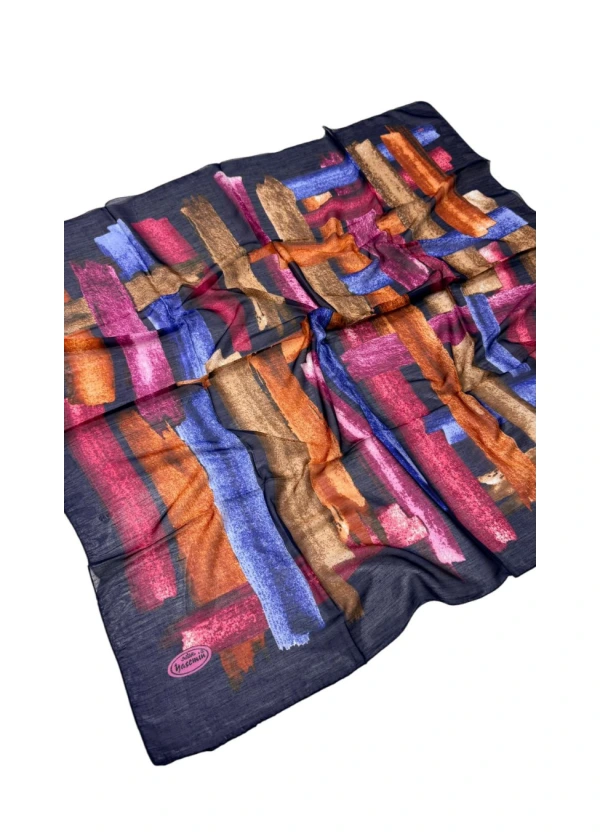 Yasemin Dikişli Elegance Eşarp Yazma-bf3