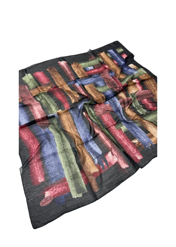 Yasemin Dikişli Elegance Eşarp Yazma-bf5