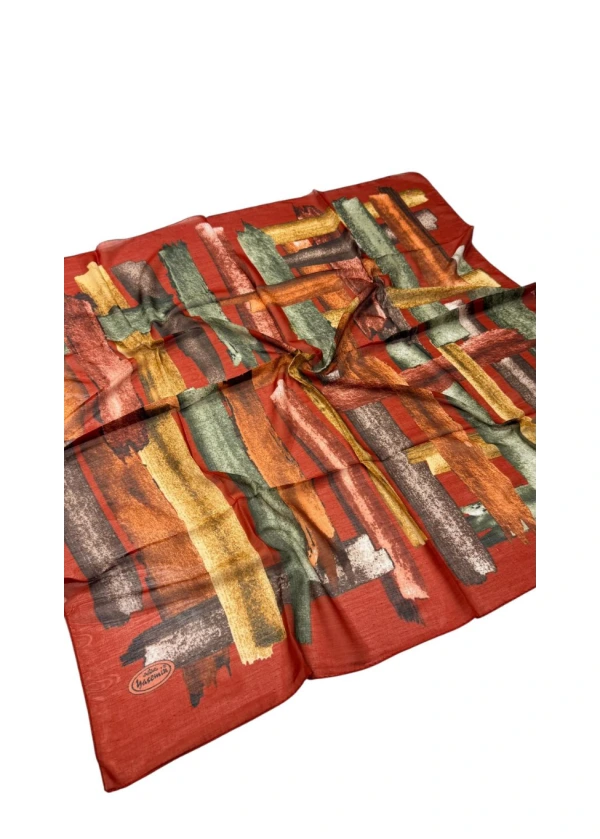 Yasemin Dikişli Elegance Eşarp Yazma-bf13