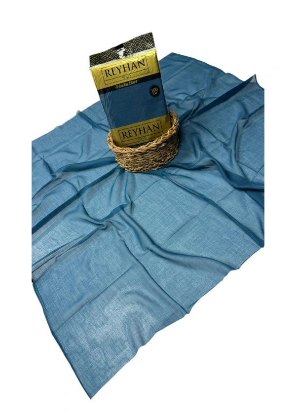 Reyhan Oyalık Düz Renk Oyalık Yazma ry Koyu Petrol