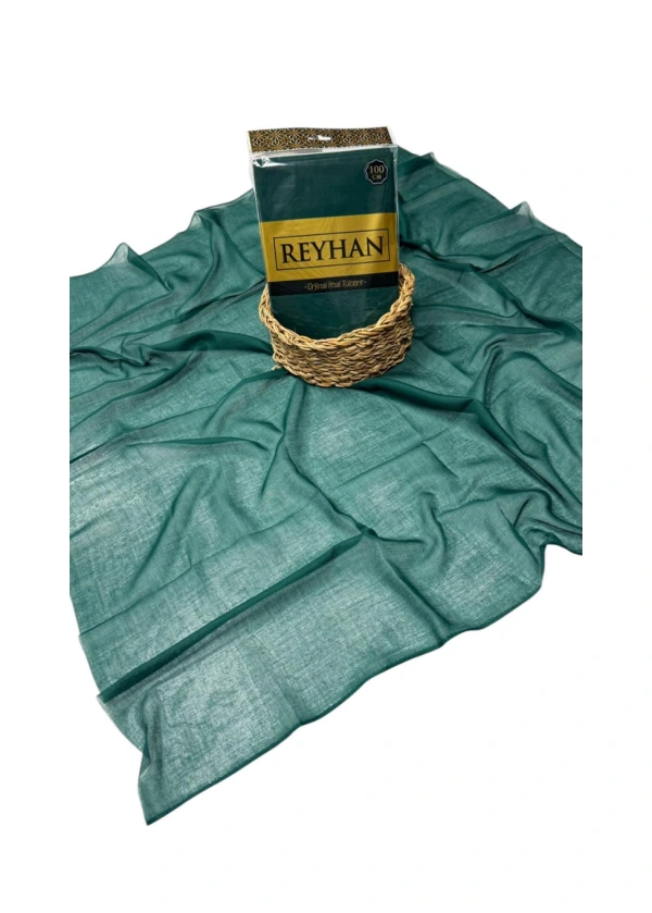 Reyhan Oyalık Düz Renk Oyalık Yazma ry Zümrüt