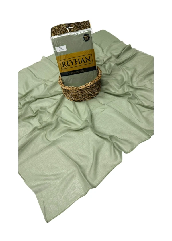Reyhan Oyalık Düz Renk Oyalık Yazma ry Çağla Yeşili