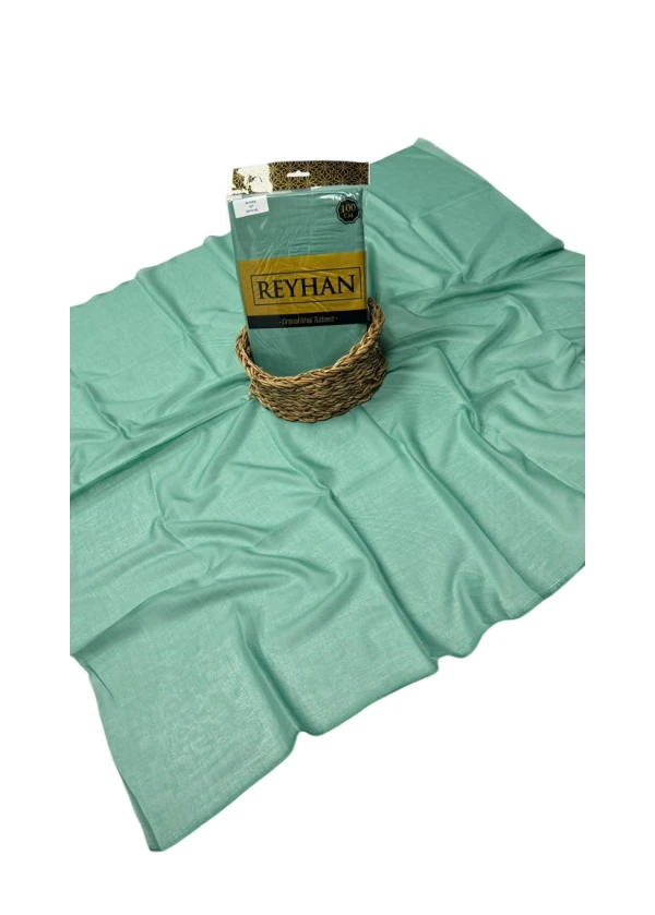 Reyhan Oyalık Düz Renk Oyalık Yazma ry Koyu Nil