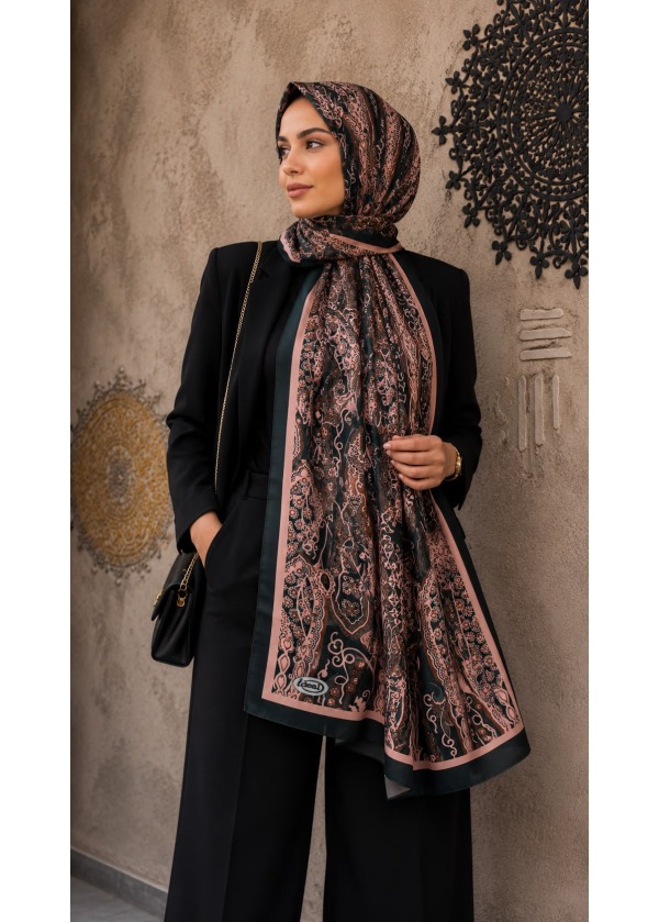 Etnik Desen Pamuk Soft Şal LRD-312