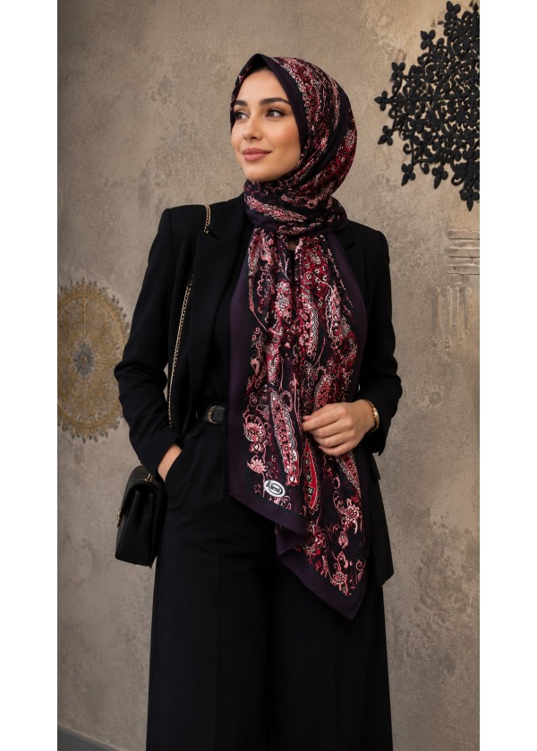 Etnik Desen Pamuk Soft Şal LRD-33