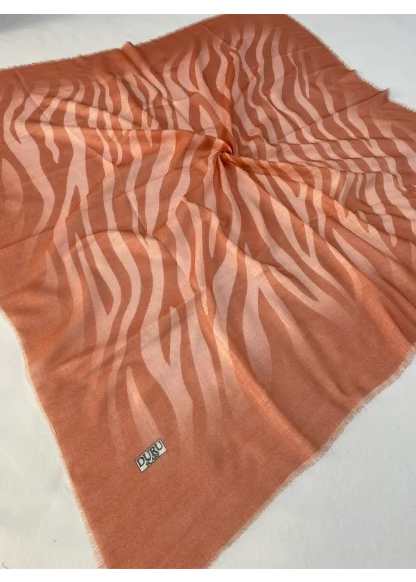 Duru Scarf Flamlı Keten Eşarp cı5