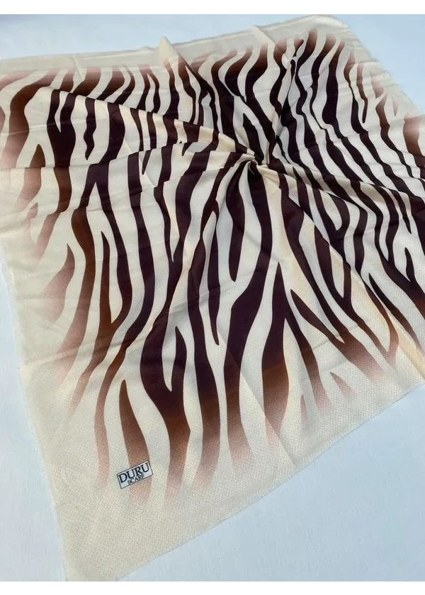 Duru Scarf Flamlı Keten Eşarp cı6