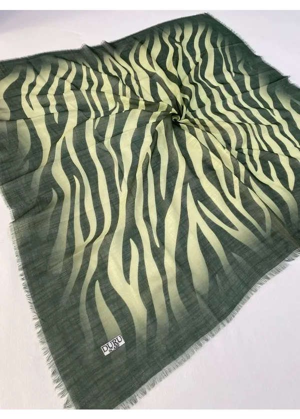 Duru Scarf Flamlı Keten Eşarp cı9