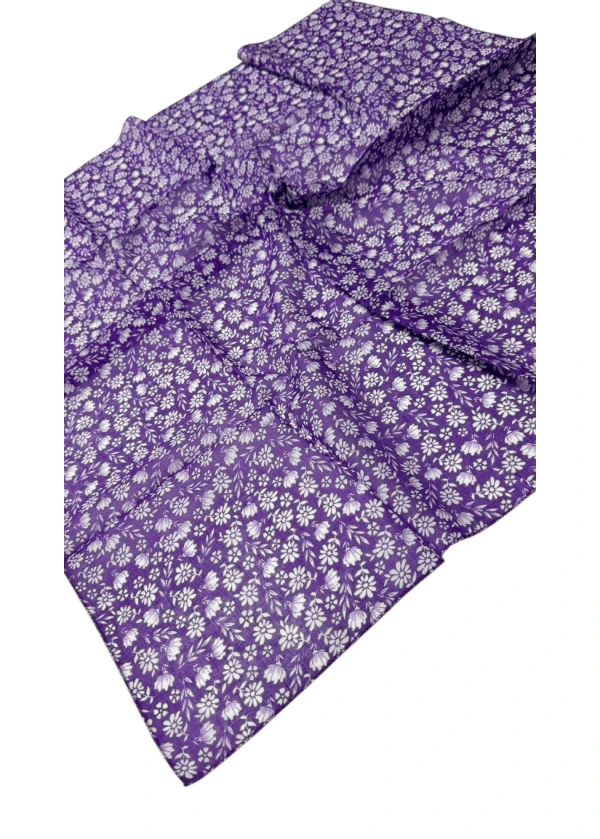 Kamer Organik 90'lı Pamuk Eşarp Yazma hg2