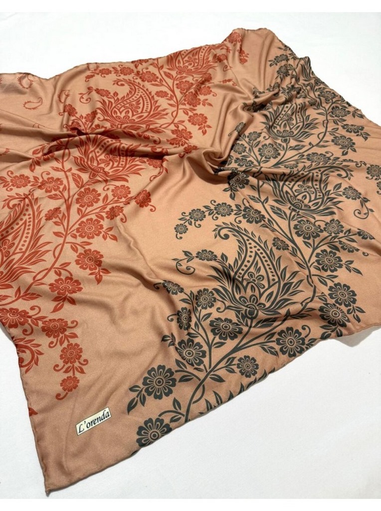 L'orenda El Dikişli Soft Pamuk Eşarp w11