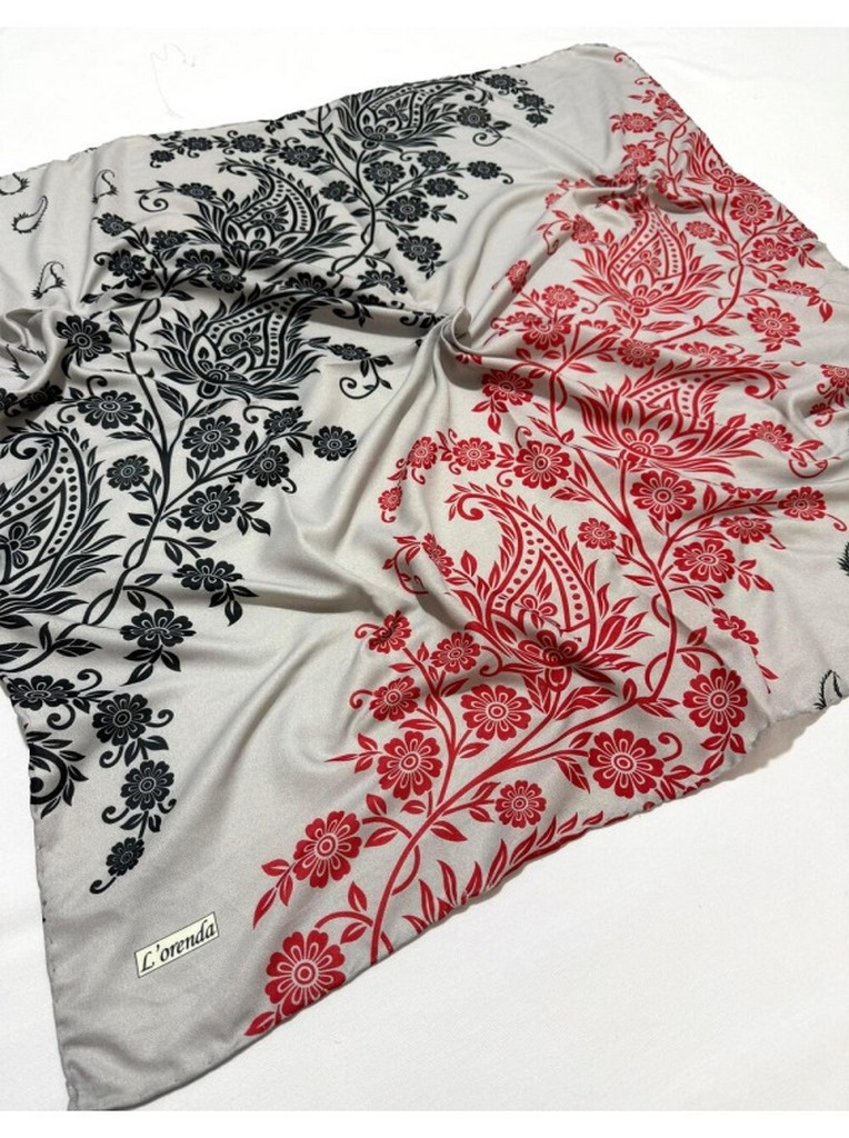 L'orenda El Dikişli Soft Pamuk Eşarp w4