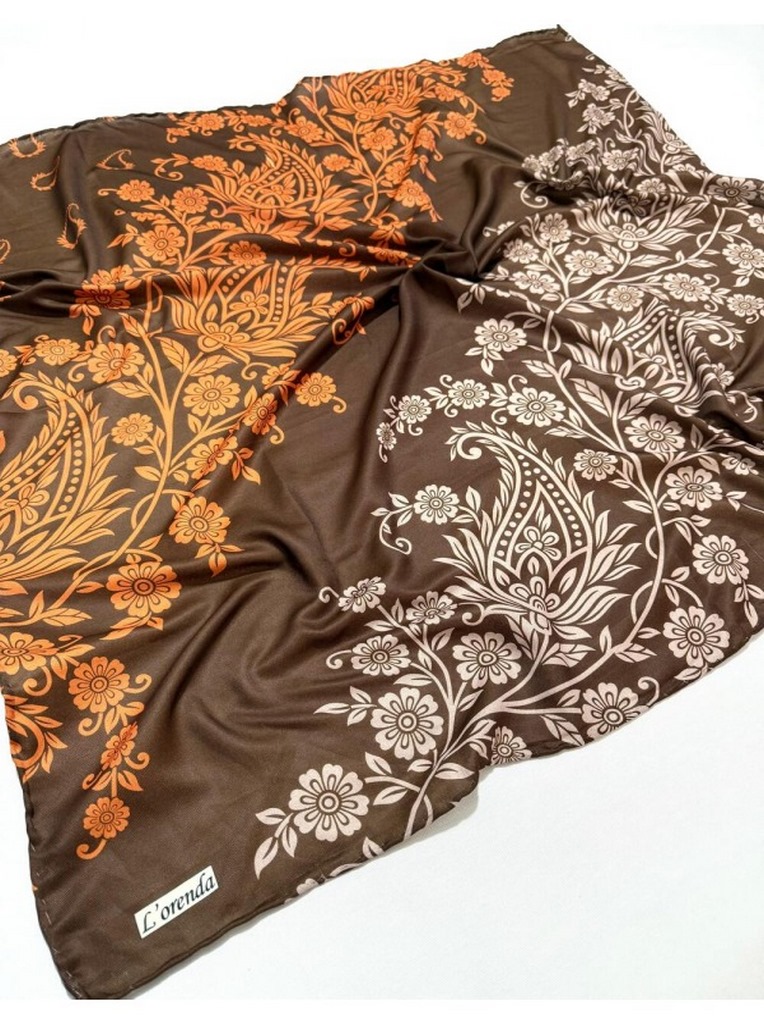 L'orenda El Dikişli Soft Pamuk Eşarp w6